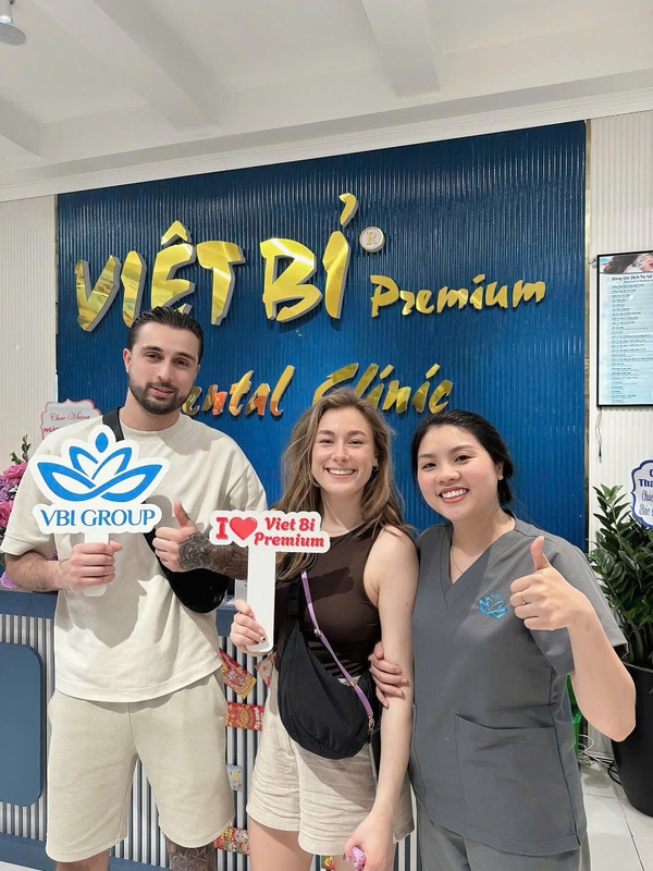 Happy patient with doctor